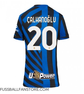 Inter Milan Hakan Calhanoglu #20 Replik Heimtrikot Damen 2024-25 Kurzarm